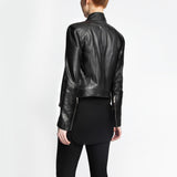 The Frida leather jacket by the namesake designer Rosa Halpern.