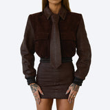 MWM x BTN - Embossed Snake Jacket