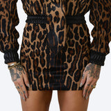 MWM x BTN - Cheetah Skirt