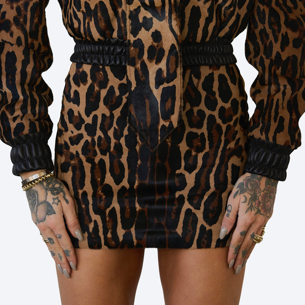 MWM x BTN - Cheetah Skirt