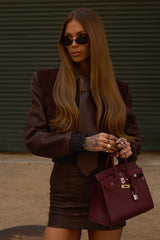 MWM x BTN - Embossed Snake Skirt