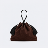 The Joey Mini - Chocolate Suede