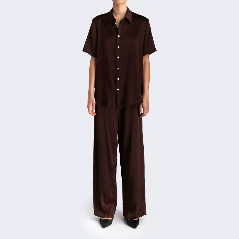 Studio Essential - Lounge Pant - Chocolate
