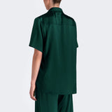 Studio Essential - Short Sleeve Blouse - Emerald