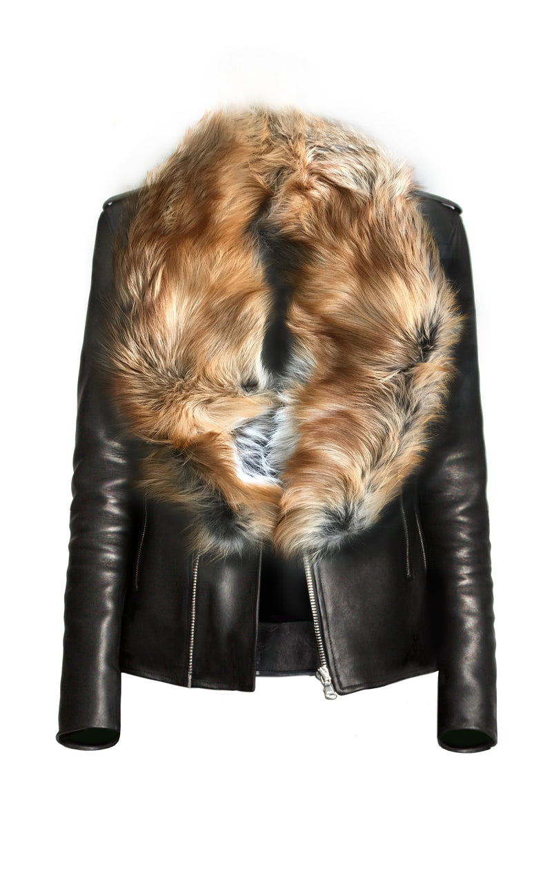 Blonde Fox Fur Collar