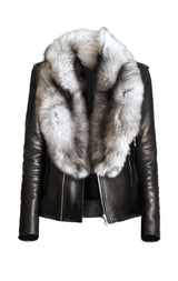 Snow Fox Fur Collar