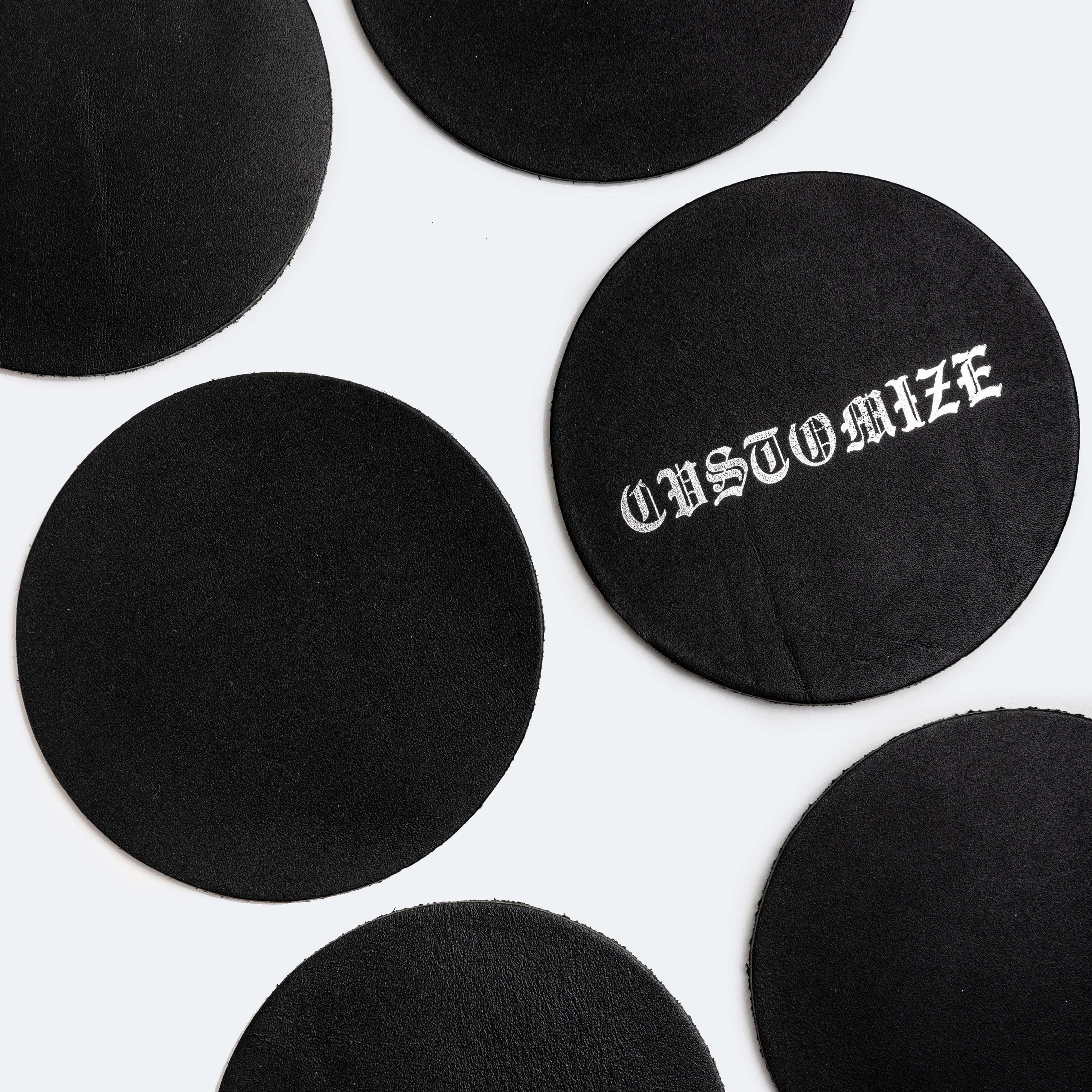 Leather Coasters – By The Namesake