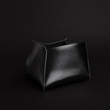 Leather storage box