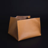 leather storage box