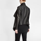 The Isadora leather jacket by the namesake designer Rosa Halpern.