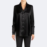 Studio Essential - Long Sleeve Blouse - Black