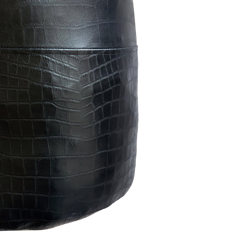 Croc Embossed Punching Bag